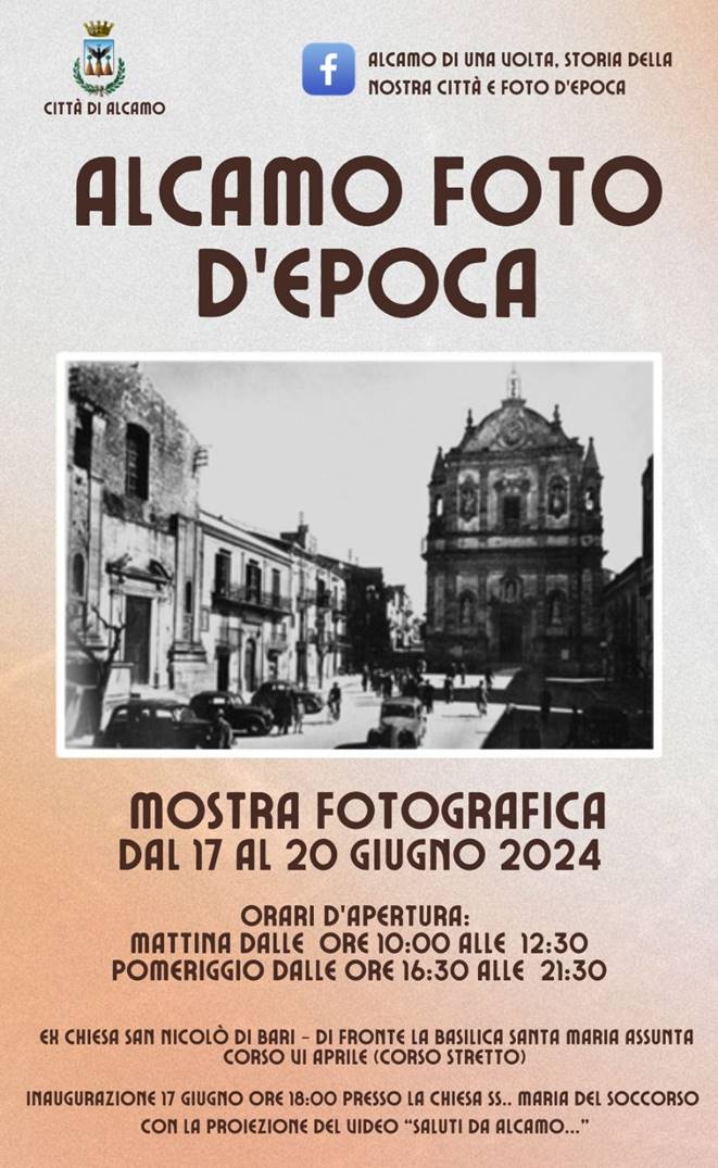 Alcamo foto d'Epoca 