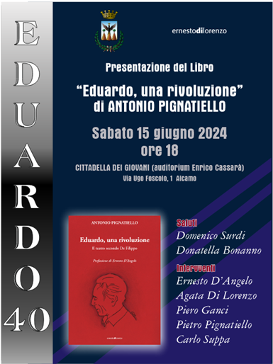 Eduardo, una rivoluzione di Antonio Pignatello 