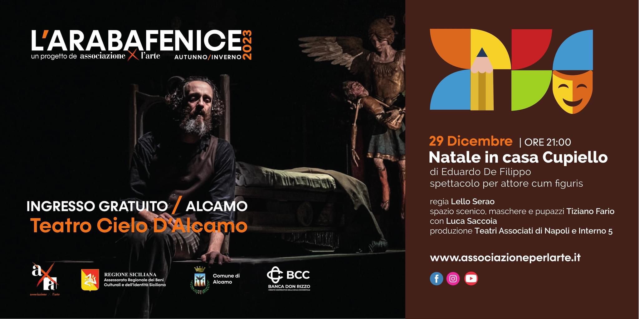 Rassegna Teatrale Arabafenice 29 dicembre