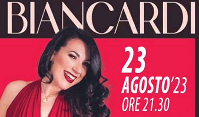 23 agosto " Concerto Daria Biancardi "