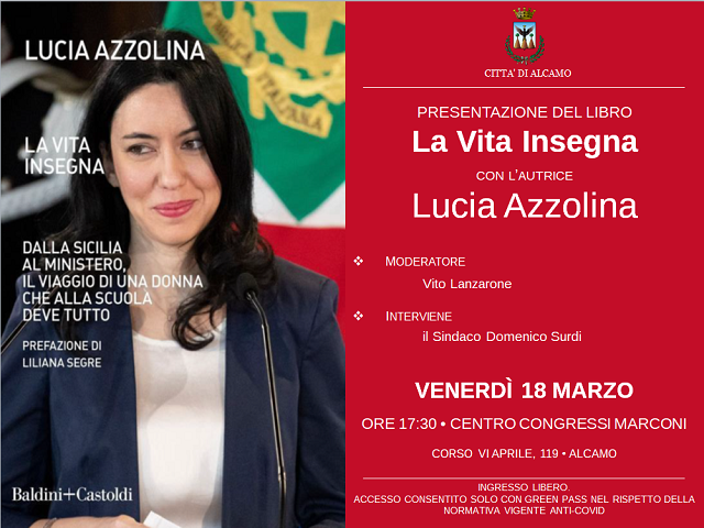 Presentazione libro Lucia Azzolina