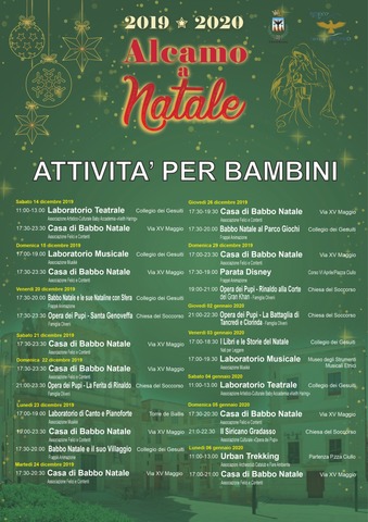 Appuntamenti del Natale ad Alcamo